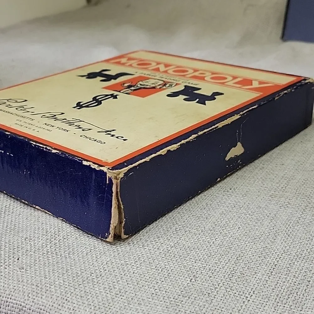 VINTAGE‎ 1935-1937 MONOPOLY BOARD GAME - PARKER BROTHERS INC